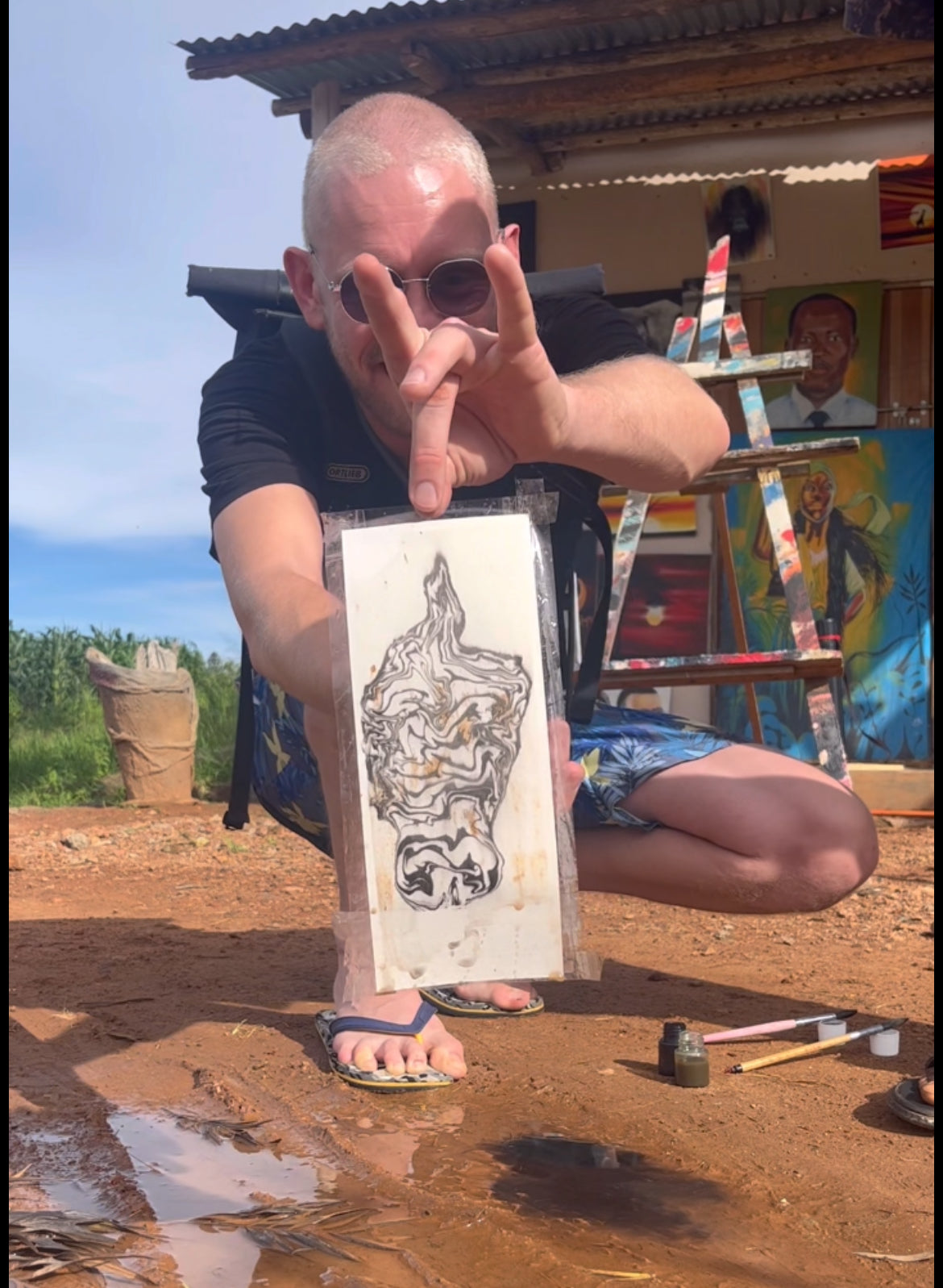 0°00'02.3"N 32°02'25.7"E: The Equator, Uganda