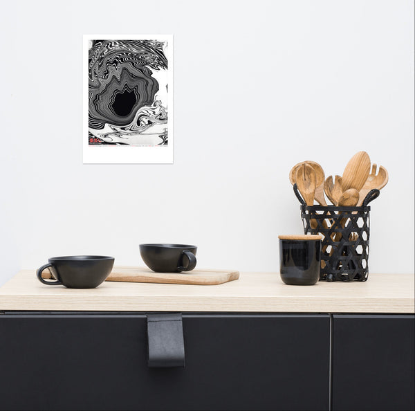 Copenhagen, Denmark 55°42'31.2"N 12°25'57.9"E (Art Print)