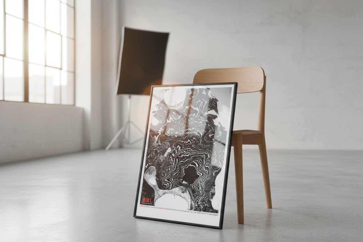 New York 40°43'30.8"N 73°57'43.4"W (Art Print)