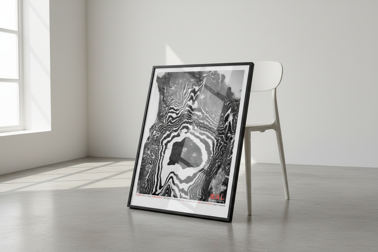Paris 48°52'05.2"N 2º17'33.2"E (Art Print)