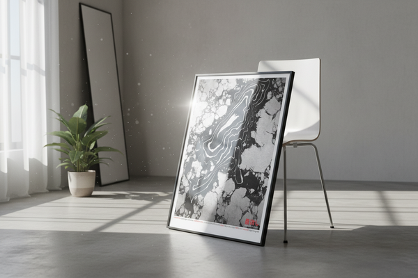 Copenhagen, Denmark 55°42'31.2"N 12º25'57.8"E (Art Print)