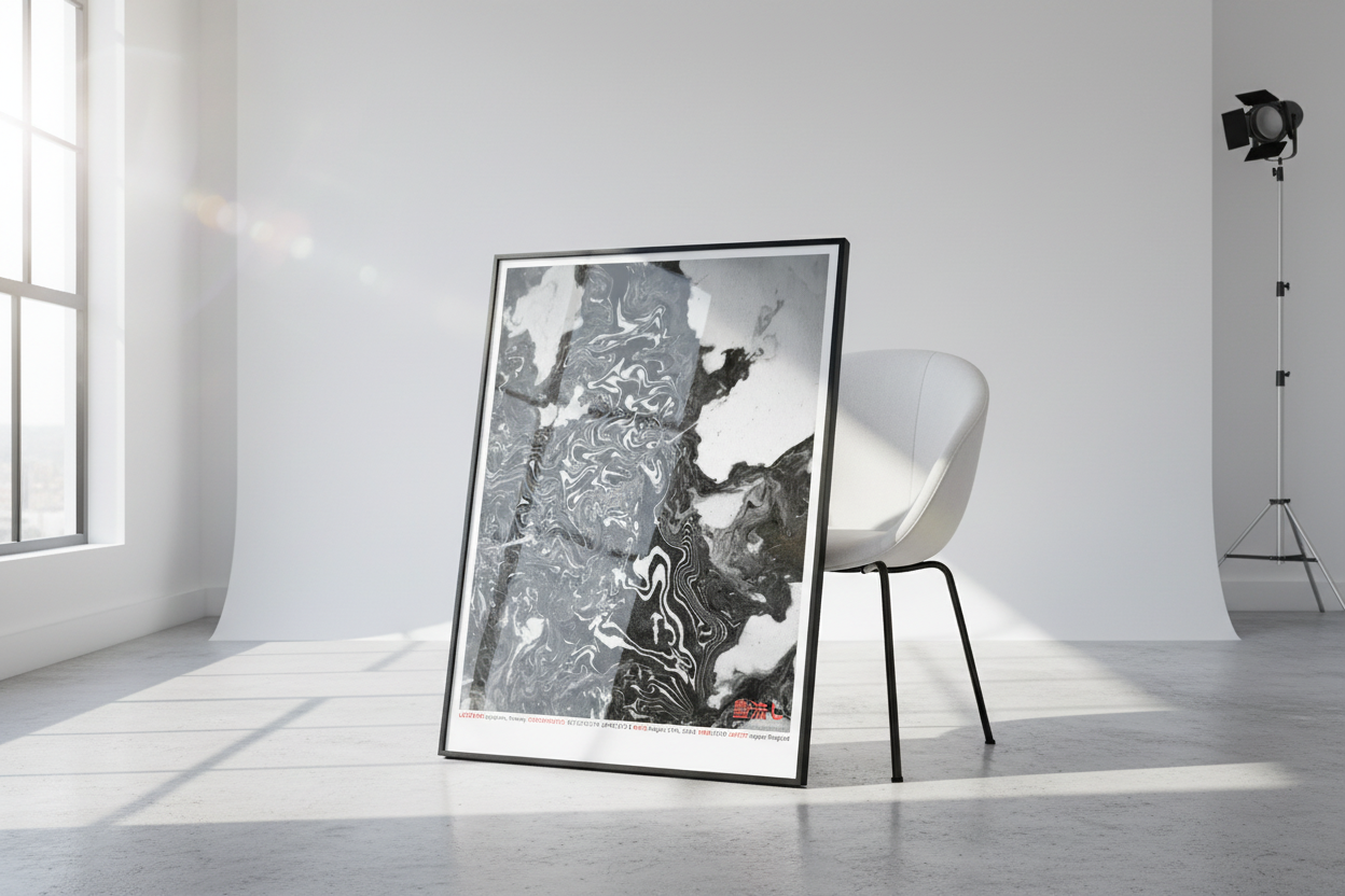 Norway 61°12'42.1"N 10º45'19.1"E (Art Print)