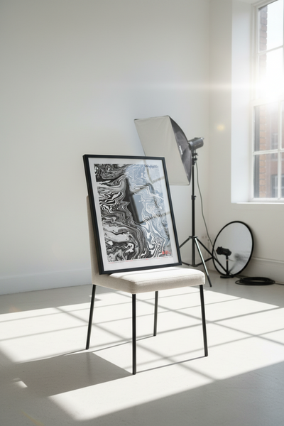 Aarhus, Denmark 56°08'22.7"N 10°09'13.5"E (Art Print)