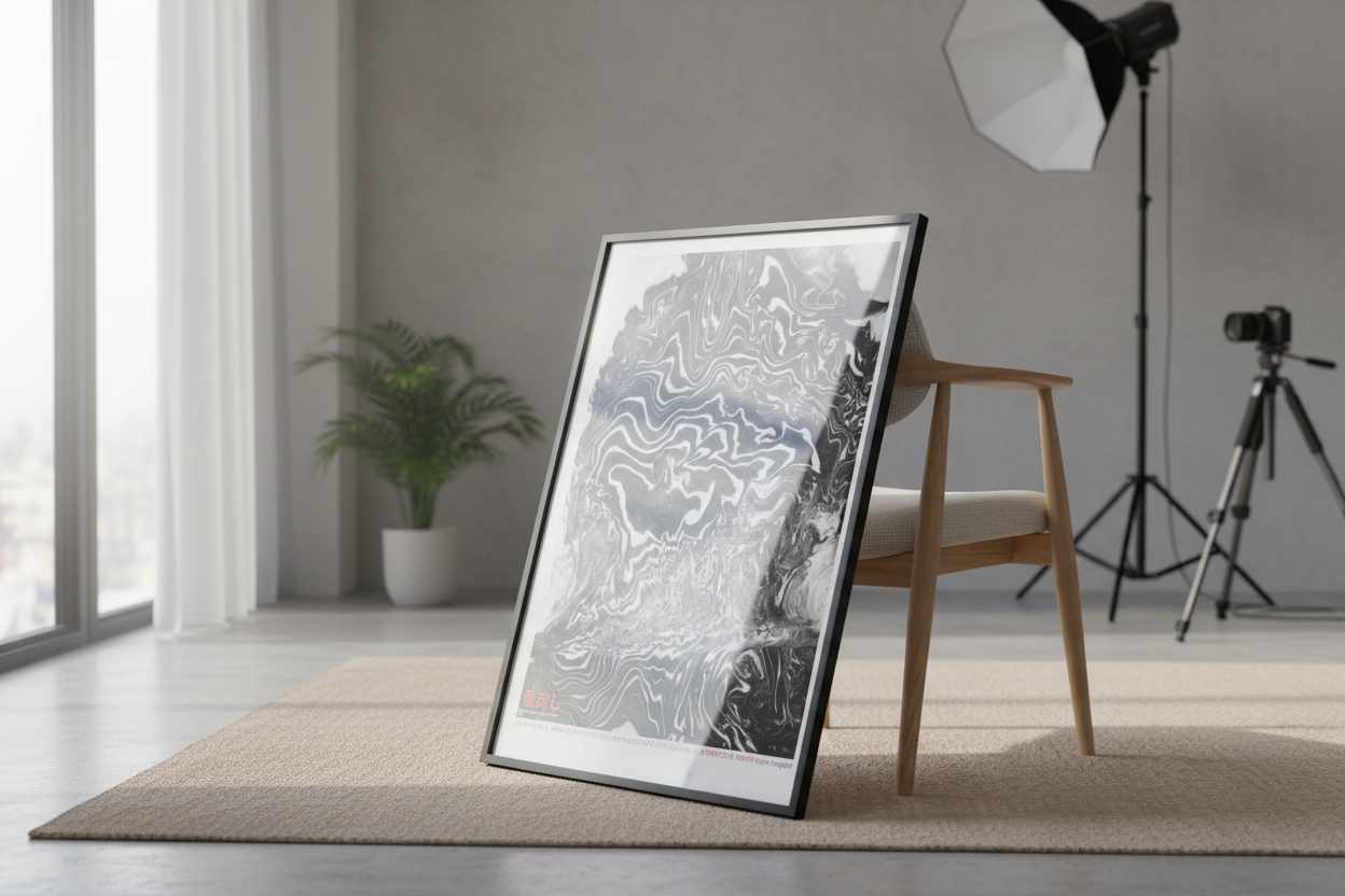 Paris 48°51'50.9"N 2°22'42.4"E (Art Print)