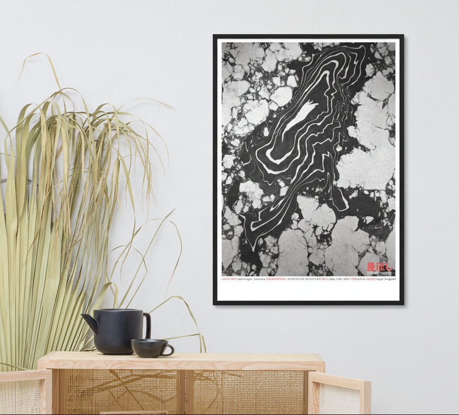 Copenhagen, Denmark 55°42'31.2"N 12º25'57.8"E (Art Print)