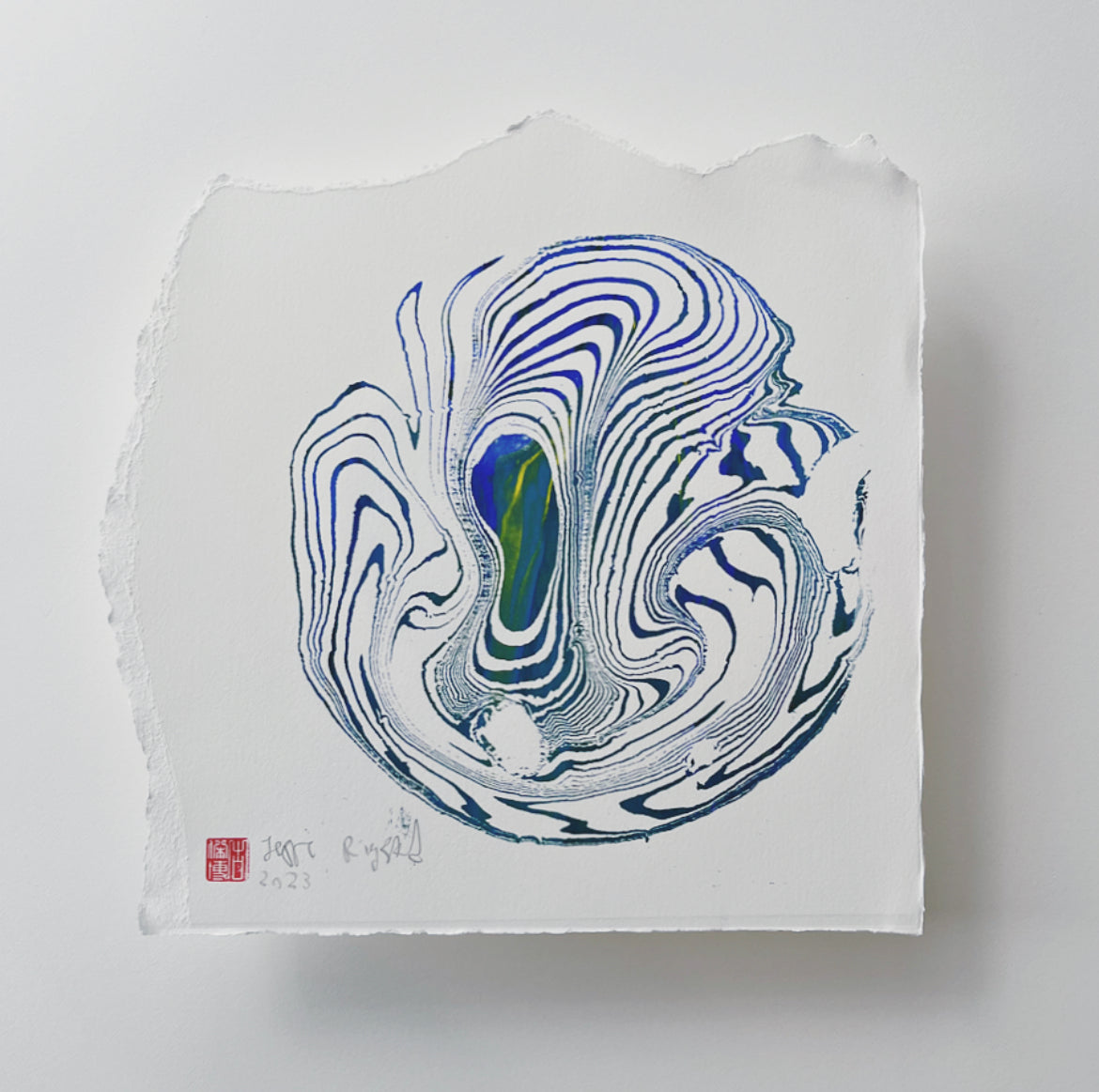 Torn Screenprint #001
