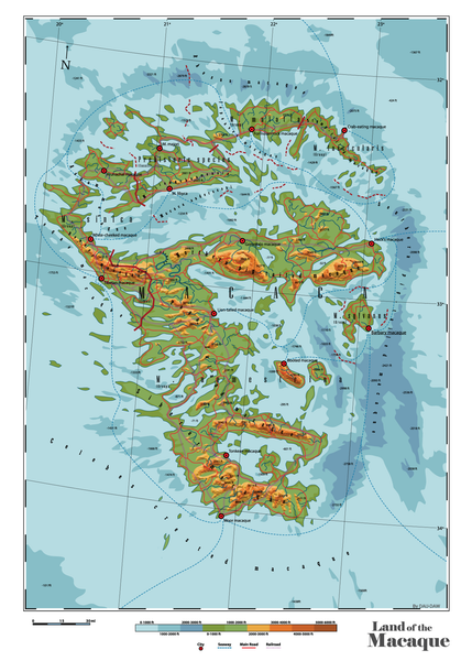 Macaca - Land of the Macaque