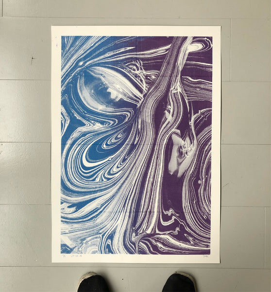 Fluid Dynamics 50x70 cm - Multiple Variants