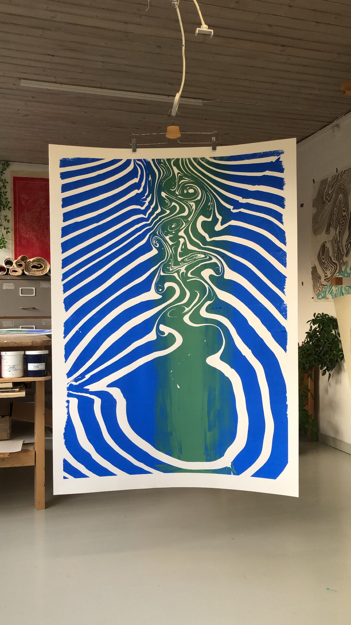 Monoprint 100x140 # 4