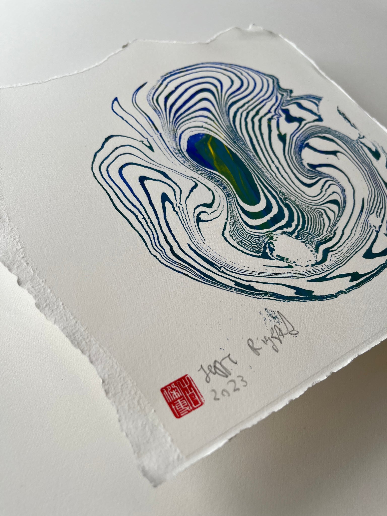Torn Screenprint #001
