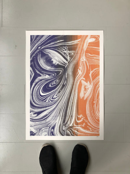 Fluid Dynamics 50x70 cm - Multiple Variants