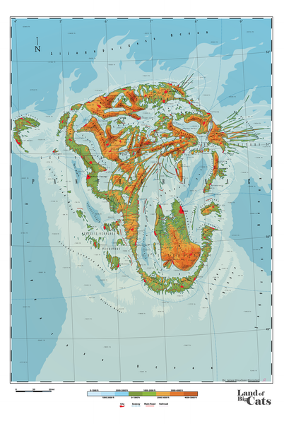 Pantherinae - Land of Big Cats