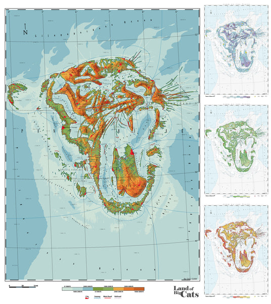 Pantherinae - Land of Big Cats